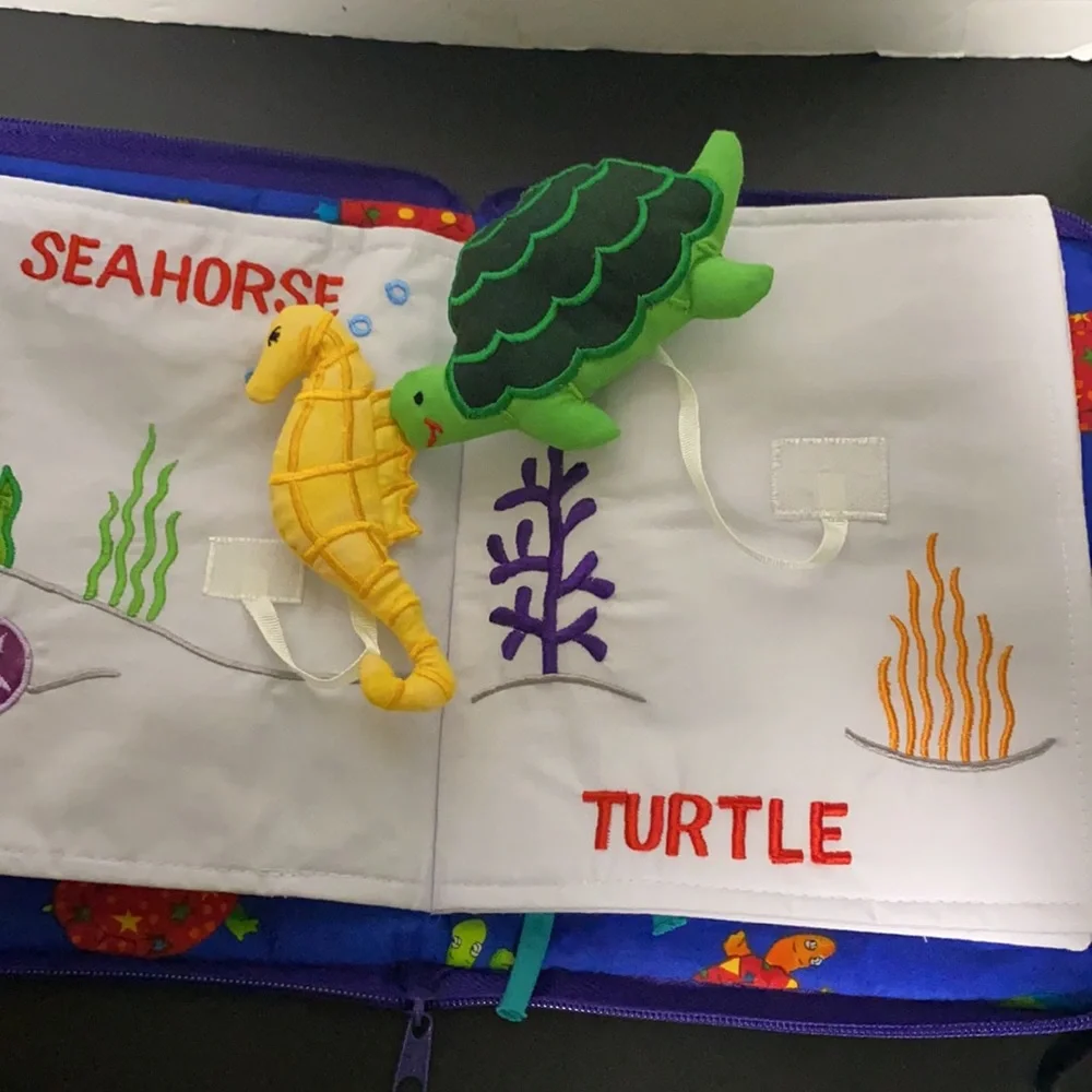 Soft Cloth Book - Sea Creatures